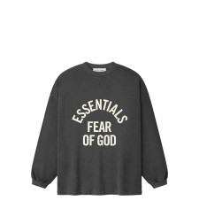 [Fear Of God Essentials] T-shirts Long Sleeve FW26 125SP262011F  FABLK