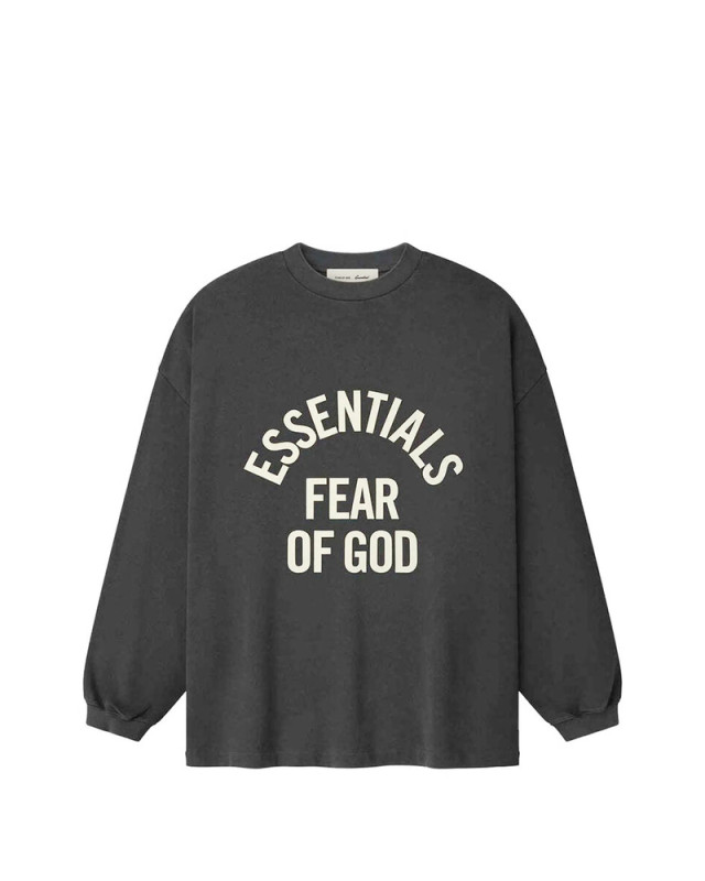 [Fear Of God Essentials] T-shirts Long Sleeve FW26 125SP262011F  FABLK