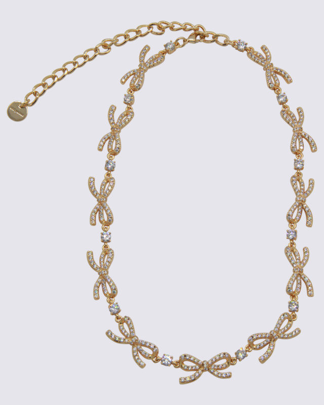 [Self - portrait] Necklace FW25 AW25621NGDGOLD