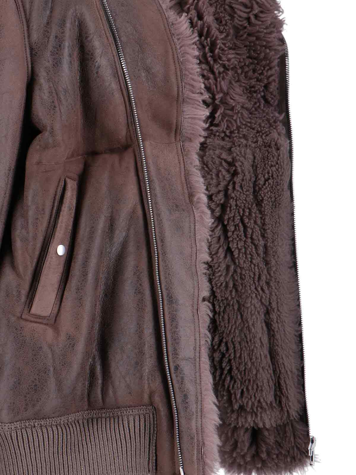 [Rick Owens] Leather Jacket FW25 RU02E1760 LSHC78