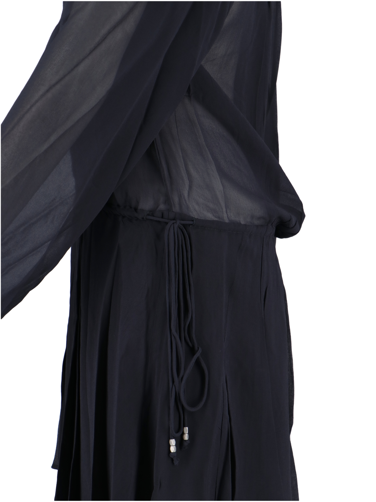 [Marant Etoile] Long sleeve dress FW25 RO0799FA C3J01E01BK