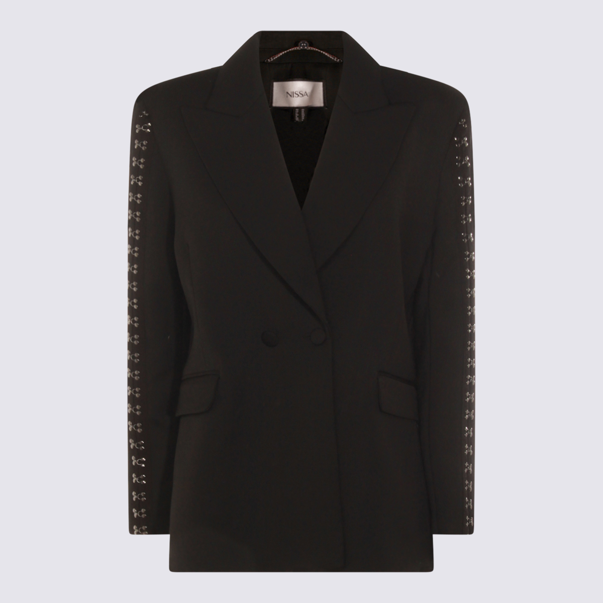 [NISSA] Jacket FW25 SS1346BLACK