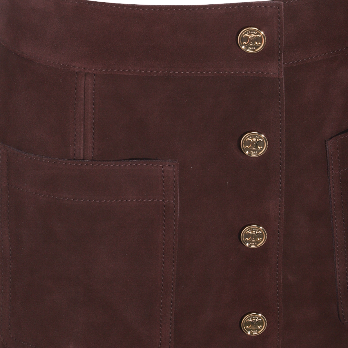 [Celine] Mini skirt FW25 RJ04P712K19KO
