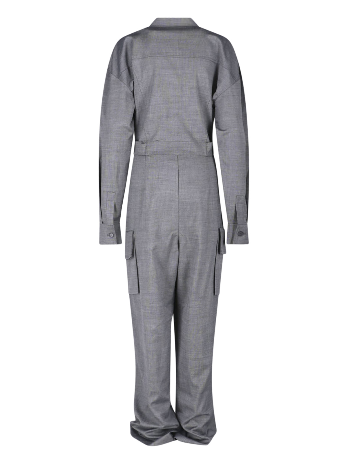 [THE FRANKIE SHOP] Sets SS26 LINDA JUMPSUITGREY MELANGE