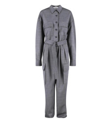 [THE FRANKIE SHOP] Sets SS26 LINDA JUMPSUITGREY MELANGE