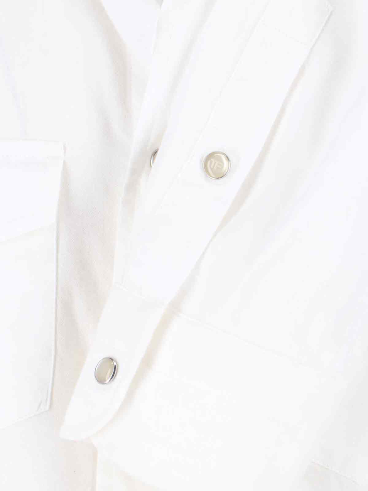 [Tom Ford] Shirts Long Sleeve SS26 HDS001 FMC296WAB
