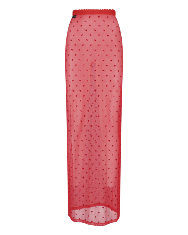 [MARINE SERRE] Long skirt SS26 WSK145A CJER0107RD10