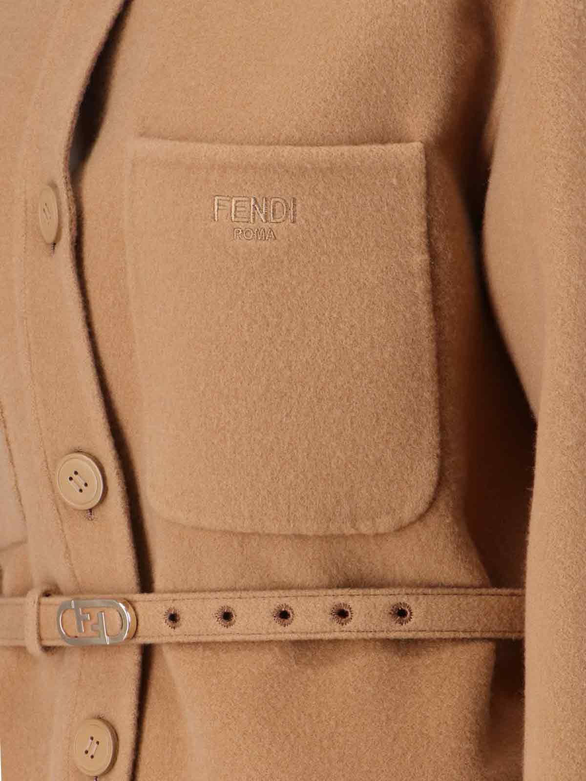 [Fendi] Coat FW25 FJ7235 W18F0QU5