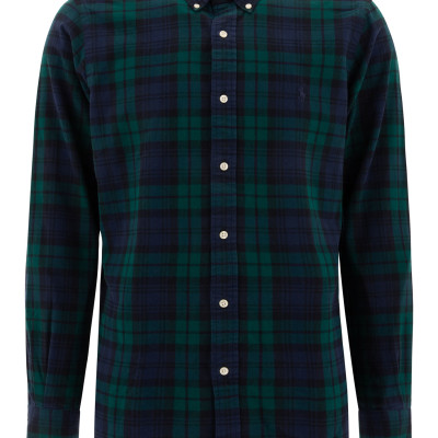 [Polo Ralph Lauren] Shirts Long Sleeve FW25 7109538910015753 NAVY/GREEN MULTI