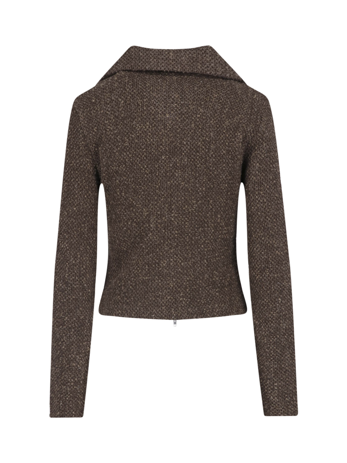 [Our Legacy] Cardigan FW25 W4256SBBROWN SPARSE BUCKLE WEAVE