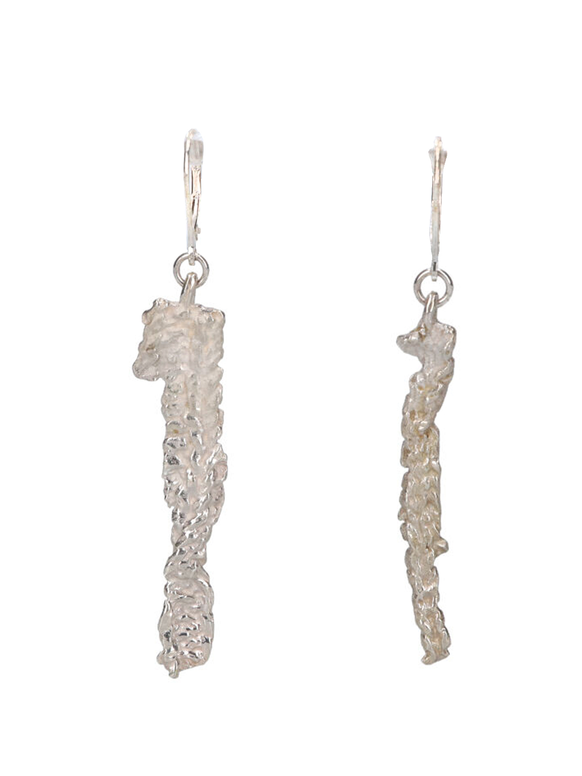 [Our Legacy] Earring FW25 A4258EFFROSTED WHITE STERLING SILVER