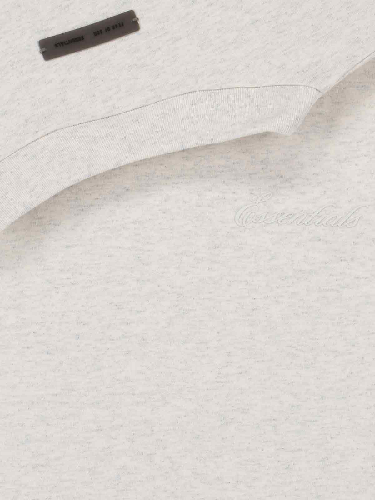 [Fear of God] T-shirts Short Sleeve FW25 125HO254192FOATMEAL HEATHER