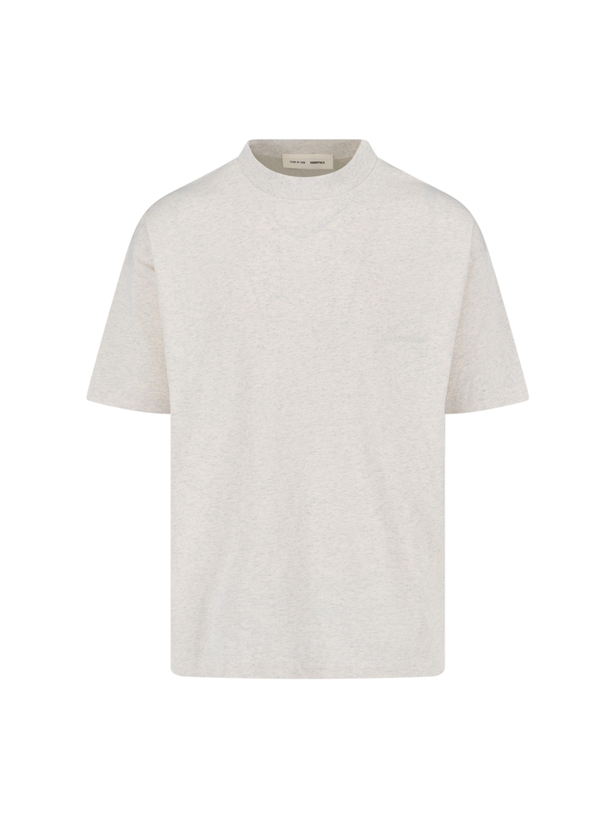 [Fear of God] T-shirts Short Sleeve FW25 125HO254192FOATMEAL HEATHER