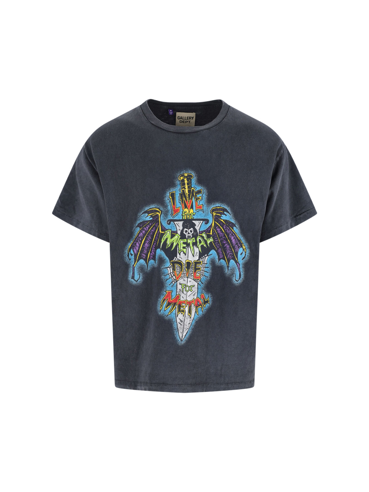 [GALLERY DEPT] T-shirts Short Sleeve FW25 LFM 10287VINTAGE BLACK