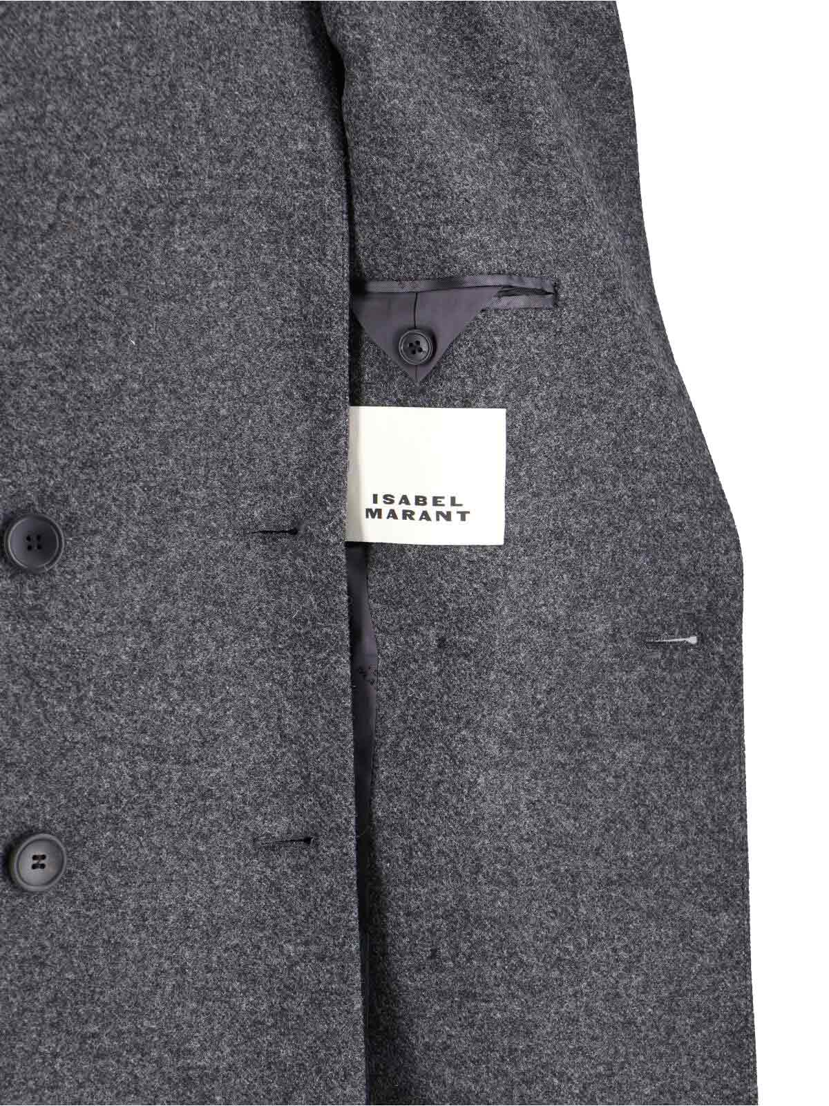 [Isabel Marant] Coat FW25 MA0451FA C3E01I02AN