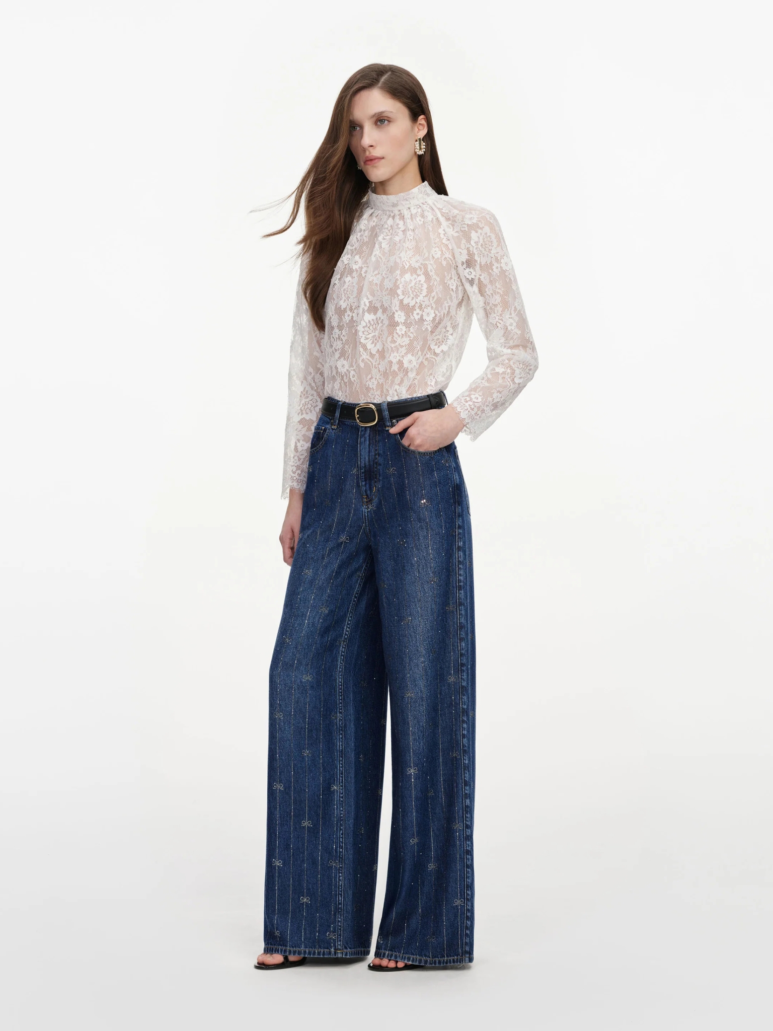 [SELF PORTRAIT] Jeans FW26 PF26826PABLBLUE