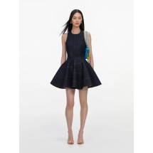 [SELF PORTRAIT] Sleeveless dress FW26 PF26810SBLBLUE