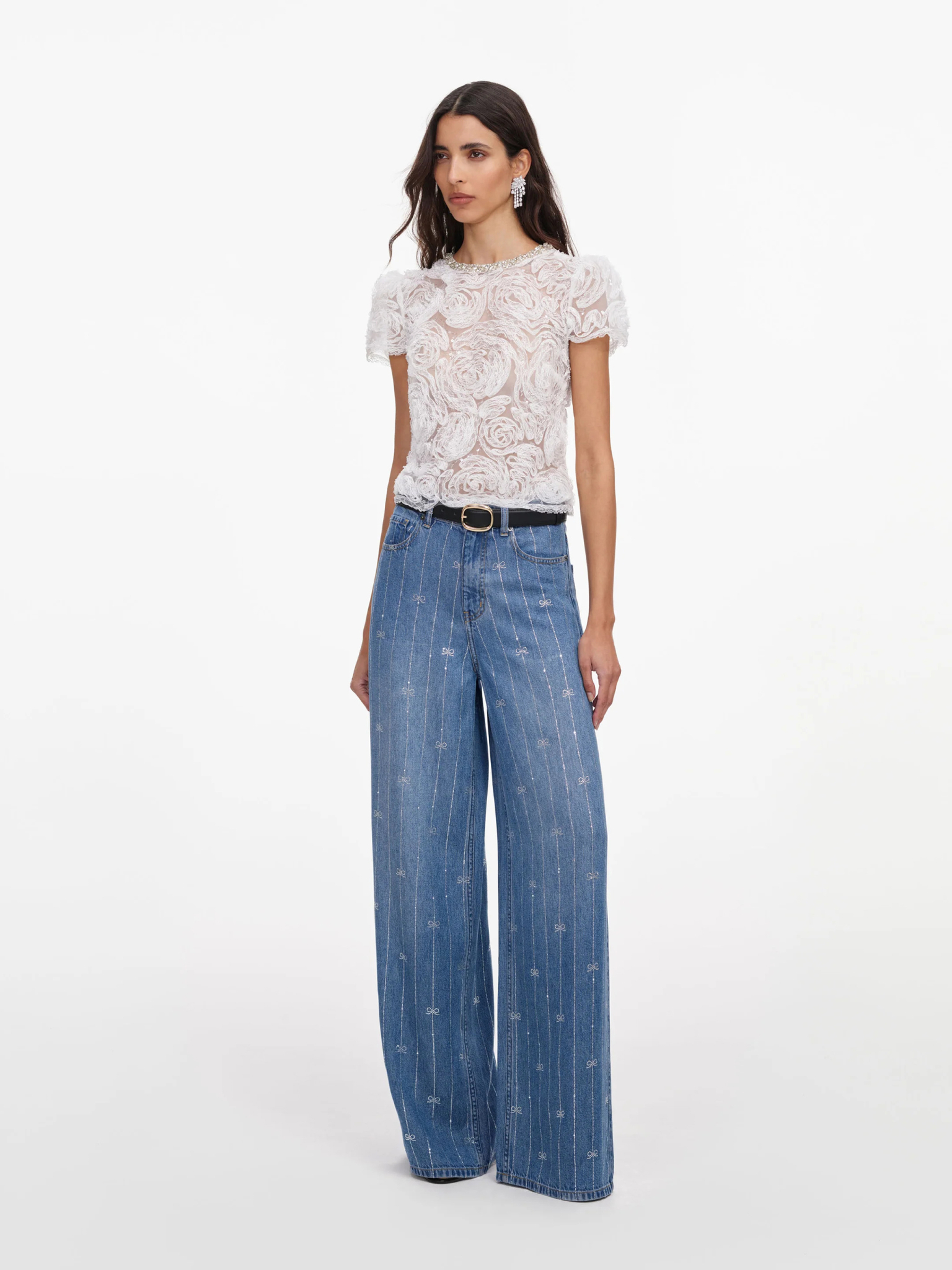 [SELF PORTRAIT] Jeans FW26 PF26826PBBLBLUE