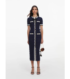 [SELF PORTRAIT] Short sleeve dress FW26 PF26072MANNAVY