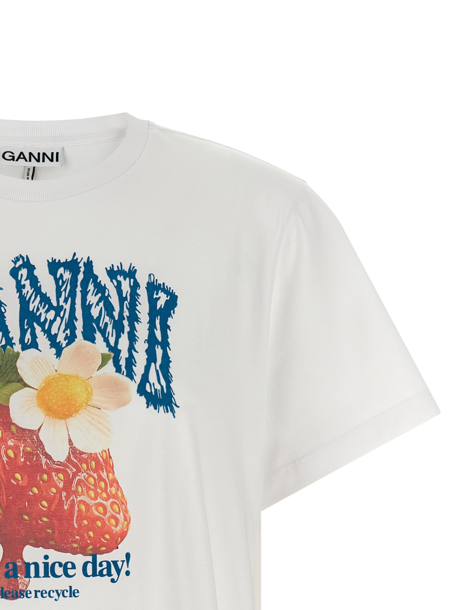[GANNI] T-shirts Short Sleeve FW26 A1050201151