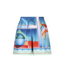 [Casablanca] Shorts FW25 MPF25 TR 012 07GALAXY COURT