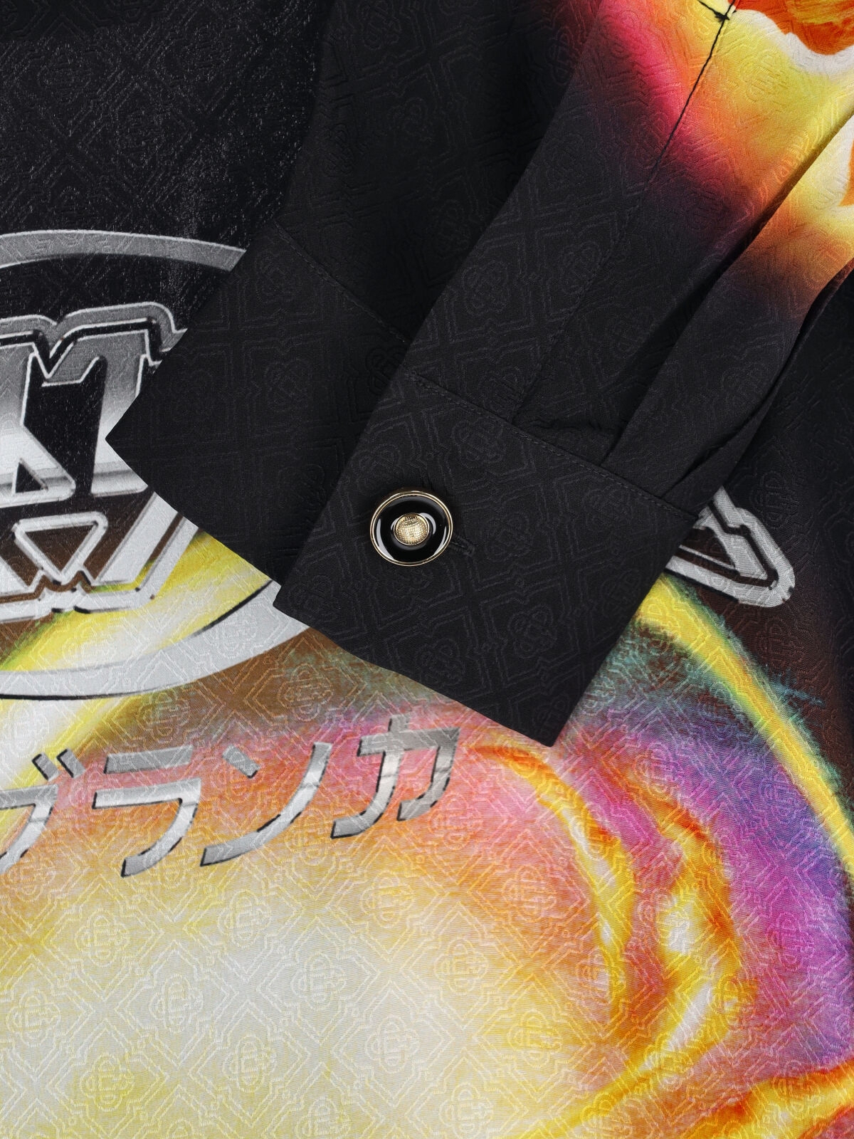 [Casablanca] Shirts Long Sleeve FW25 U AW25 SH 006 04 MORCHID SKYLINE