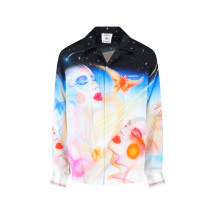 [Casablanca] Shirts Long Sleeve FW25 U MPF25 SH 006 02GALACTIC CONNECTION