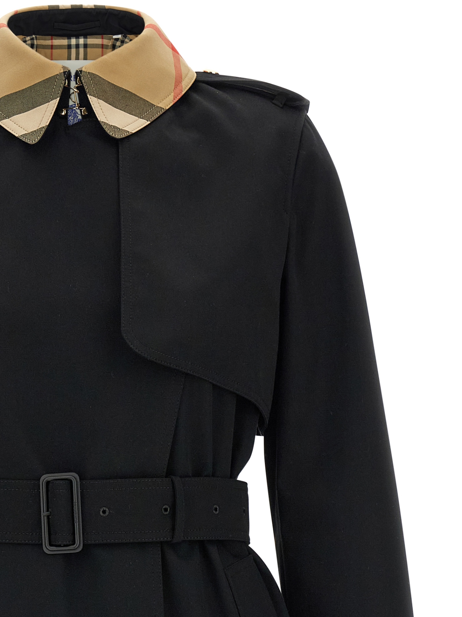 [Burberry] Coat FW26 8129457BLACK