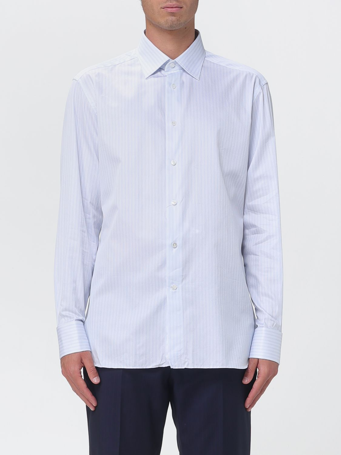 [ZEGNA] Shirts Long Sleeve SS26 9RS4PA301038A3 434