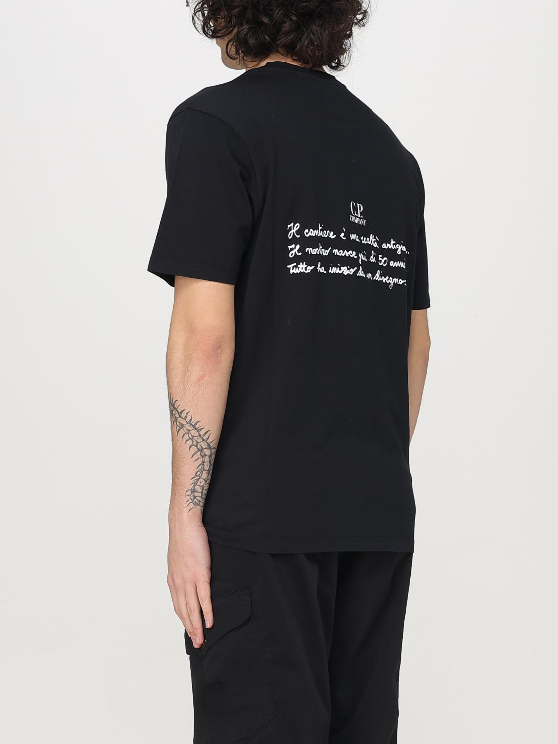 [C.P. Company] T-shirts Short Sleeve SS25 18CMTS319A005431G 999