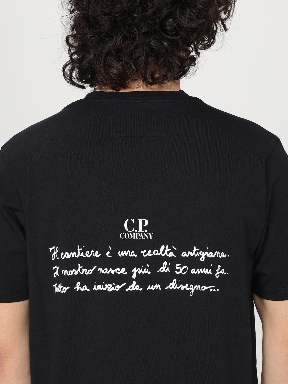 [C.P. Company] T-shirts Short Sleeve SS25 18CMTS319A005431G 999