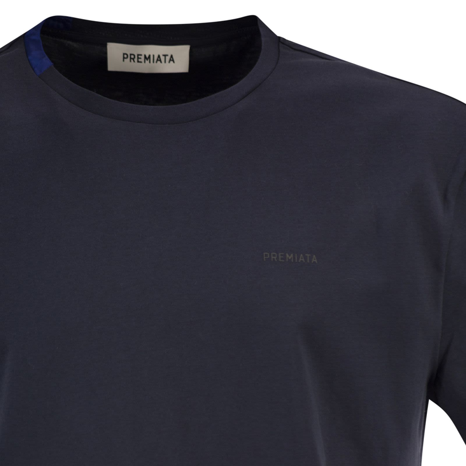 [Premiata] T-shirts Short Sleeve SS26 PA1048 BLUE