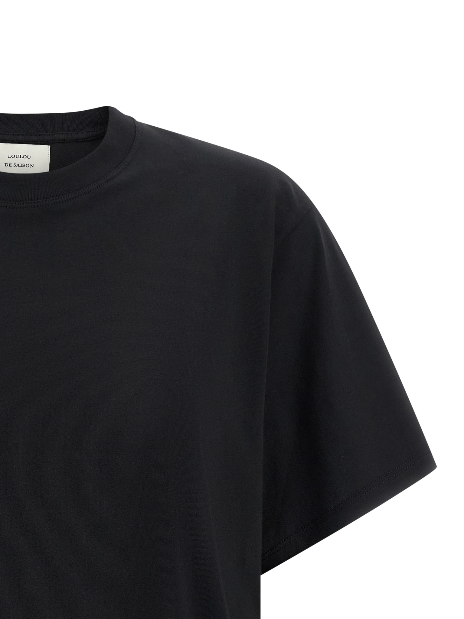 [LouLou De Saison] T-shirts Short Sleeve SS26 TELANTOLDSBLACK