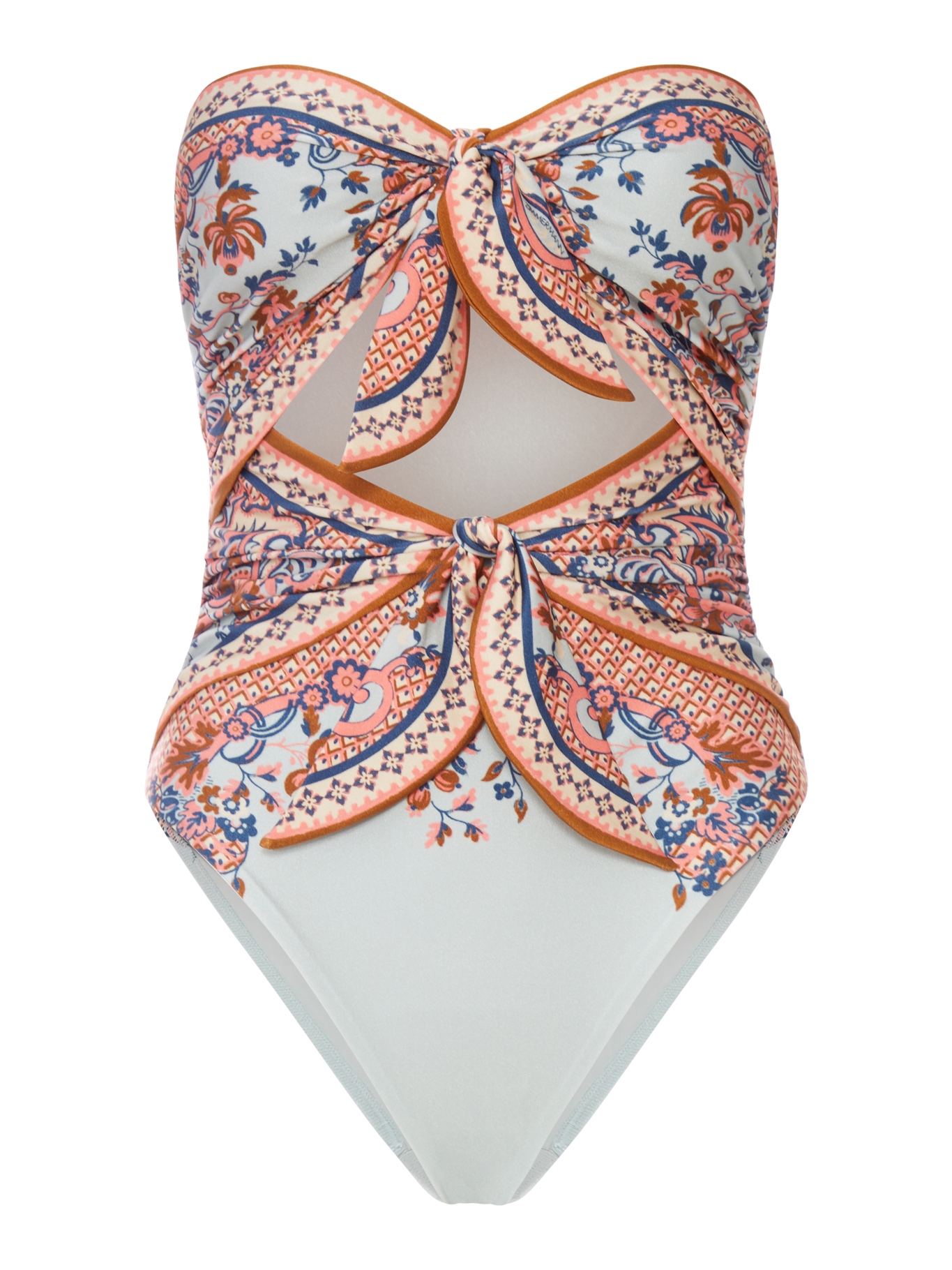 [Zimmermann] Monokini FW26 9142WSS261BLUP FBLUE PAISLEY FLORAL