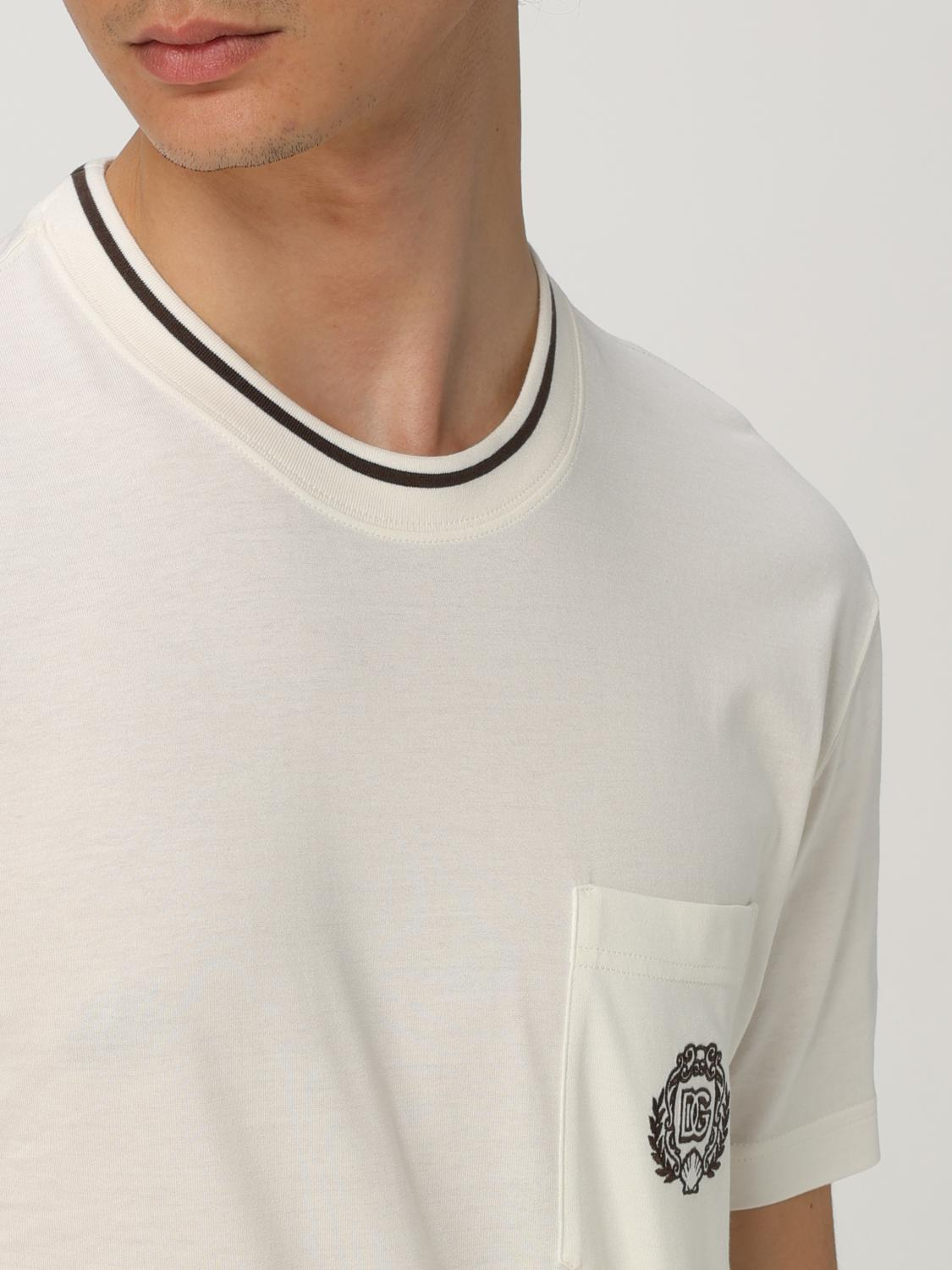 [Dolce & Gabbana] T-shirts Short Sleeve FW25 G8RA2ZFU7EQ W0001