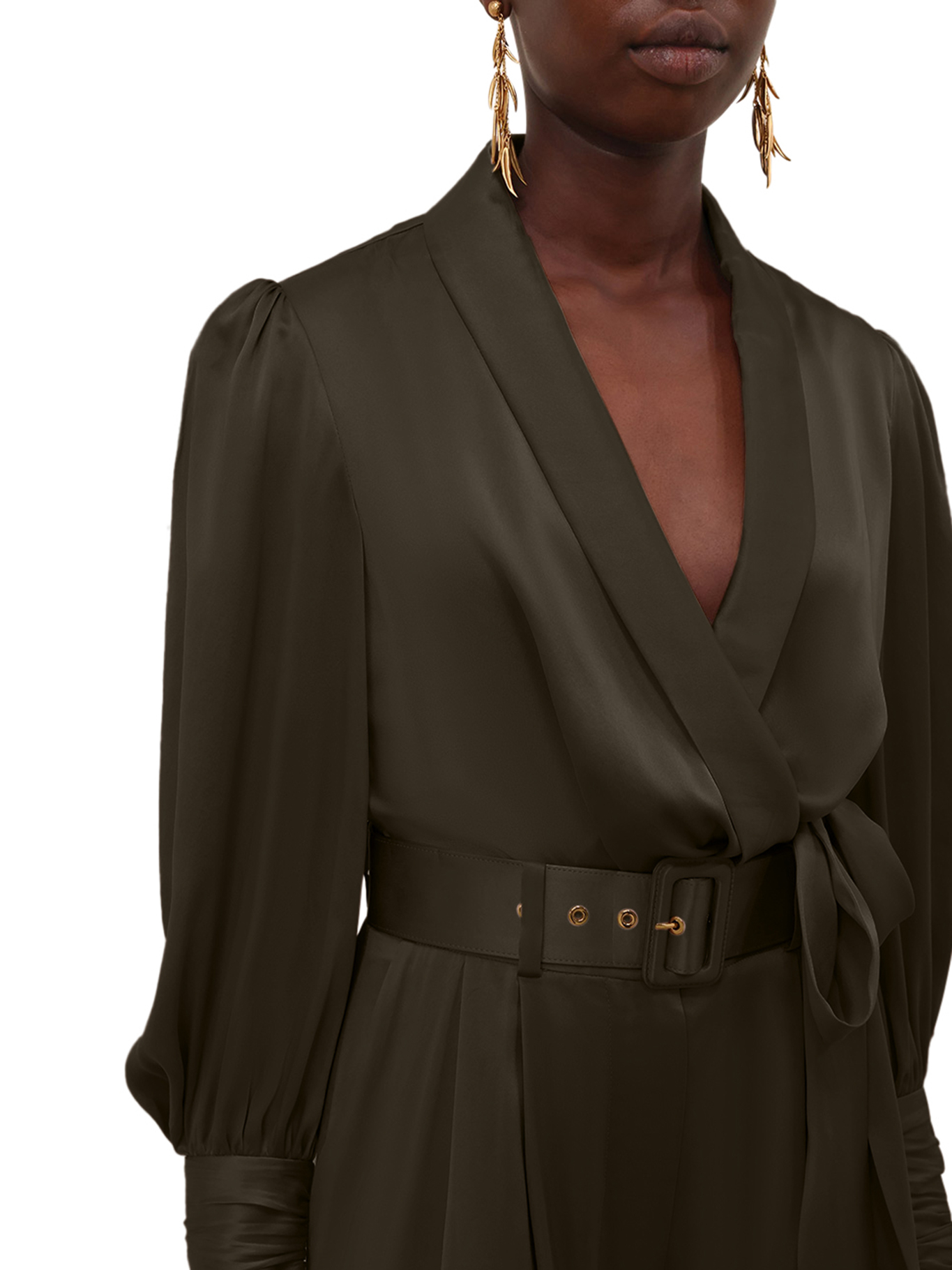 [Zimmermann] Tank top FW26 4913TS26RDKOLV DARK OLIVE