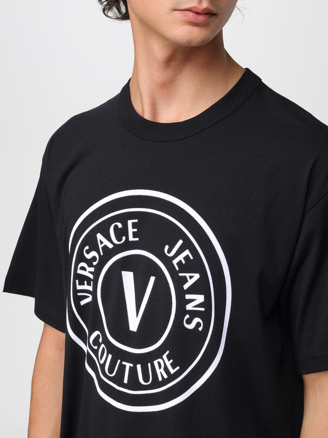 [VERSACE JEANS COUTURE] T-shirts Short Sleeve FW25 79GAHE06CJ00E 899