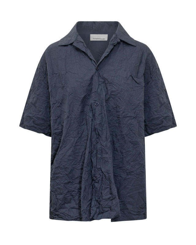 [GONGDID DESIGN] Shirts Short Sleeve SS26 GDM03 NAVY