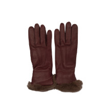 [RESTELLI] Glove FW26 85BORDEAUX