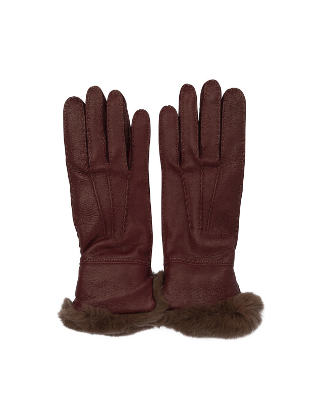 [RESTELLI] Glove FW26 85BORDEAUX