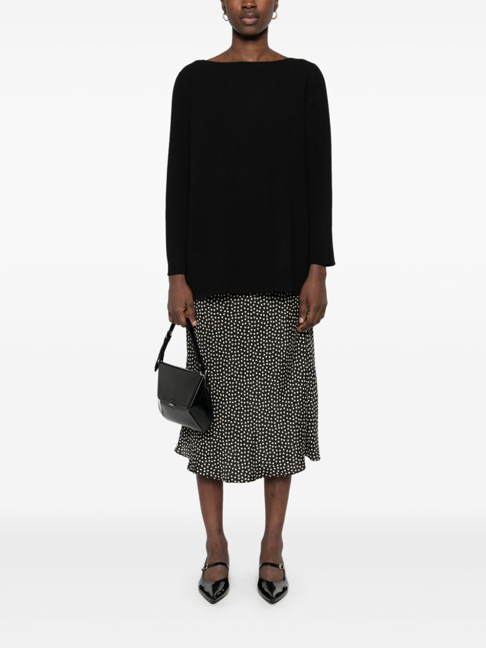 [Gianluca Capannolo] Long sleeve dress FW24 24IT517600VANESSA91BLACK