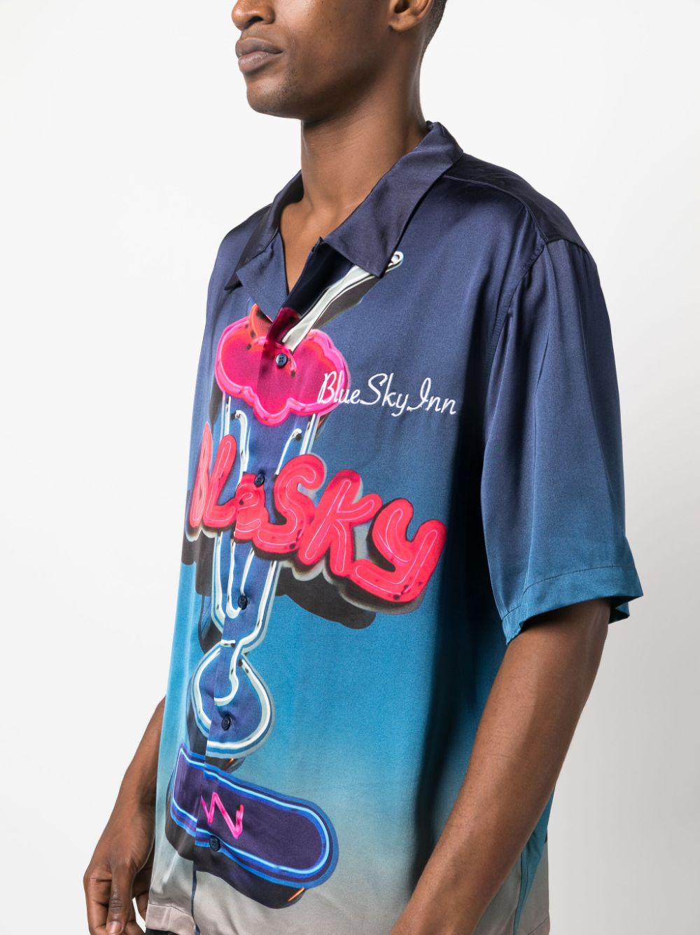 [BLUE SKY INN] Shirts Short Sleeve FW23 BS2302SH040PRINTMIL