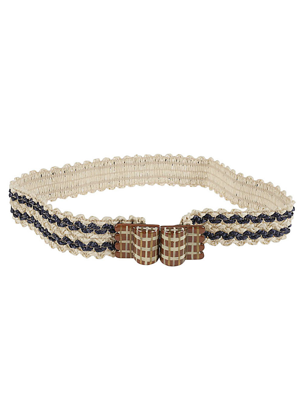 [Exquisite J] Belt SS23 CN758ECRUBLU