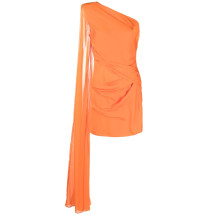 [Roland Mouret] Sleeveless dress SS23 RMSS23017SORANGE
