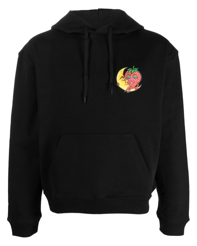 [SKY HIGH FARM WORKWEAR] Hoodie SS23 SHF03T032BLACK