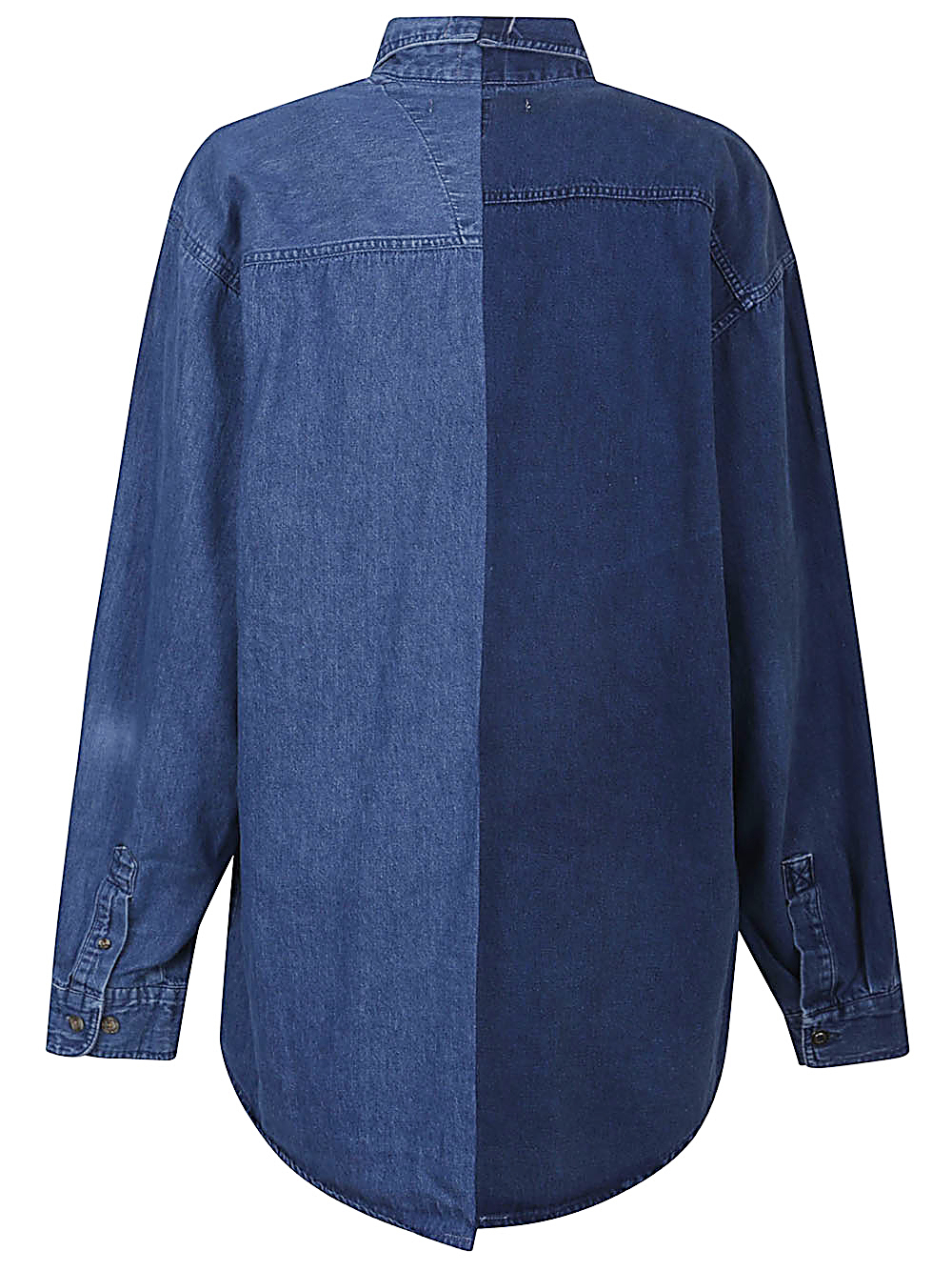 [E.L.V. DENIM] Shirts Long Sleeve SS25 2002203DARKBLUE