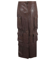 [FERMAS.CLUB] Midi skirt FW23 CARGOSKIRTCOFEE