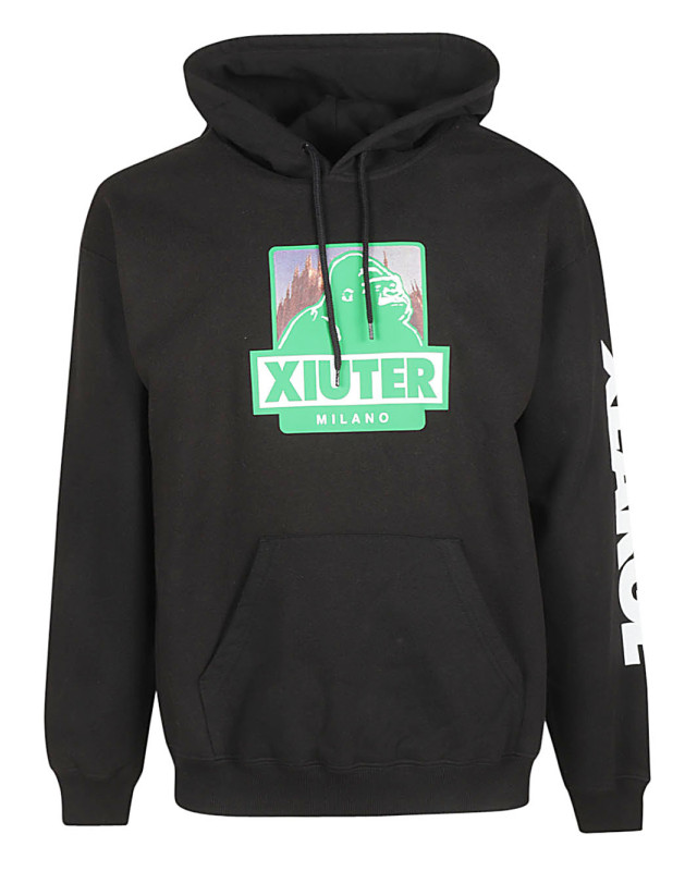 [Iuter] Hoodie SS23 23SISH62BLACK