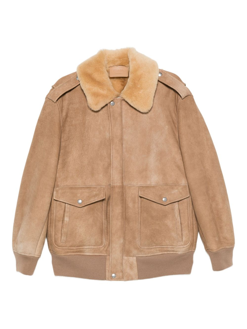 [Prada] Leather Jacket FW25 58A237172LF0065