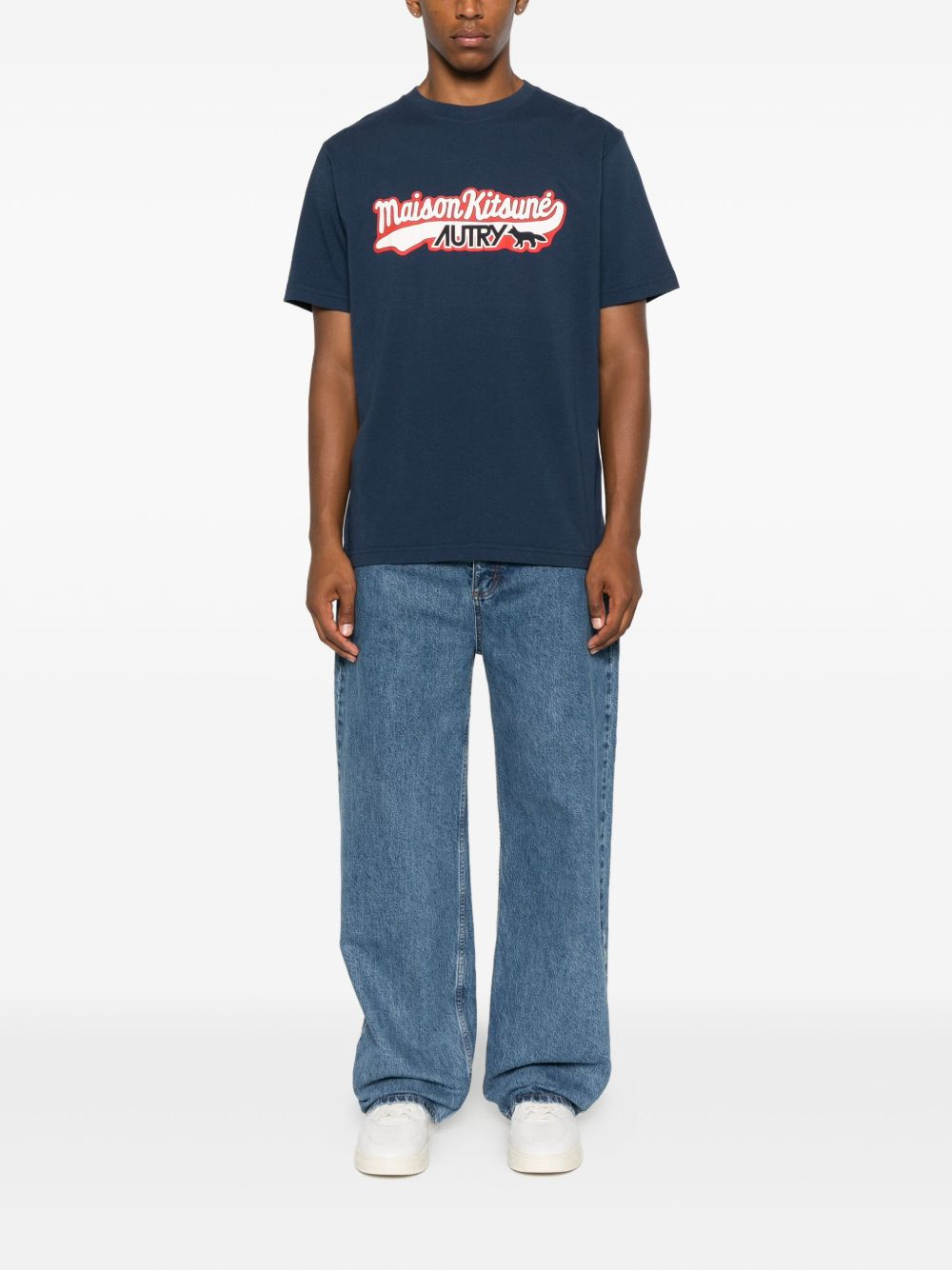 [AUTRY X MAISON KITSUNÉ] T-shirts Short Sleeve FW25 TSPXMK2B